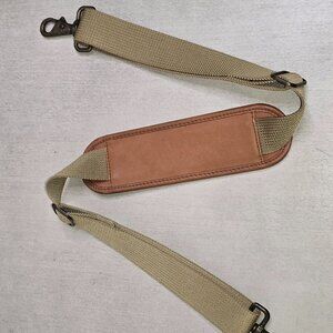 Hartmann Luggage Intensity Belting Leather & Nylon Replacement Shoulder Strap